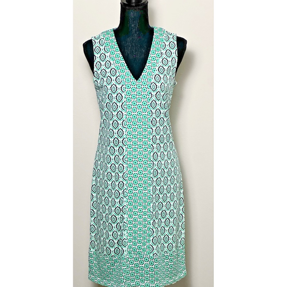 Tommy  Bahama Women's V-Neck‎ 100% Pima Cotton Casual Resort Wear Dress XS